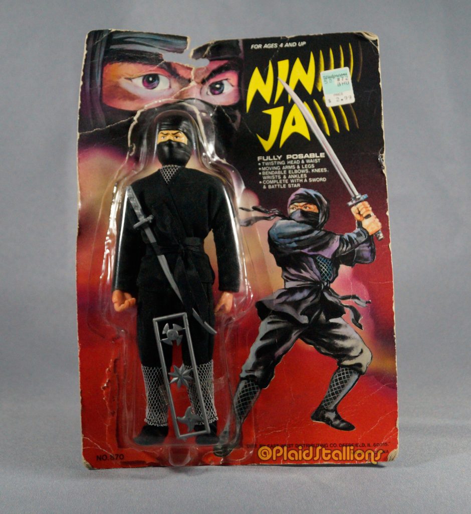 Mego Knock Off Tong Ninja Figures