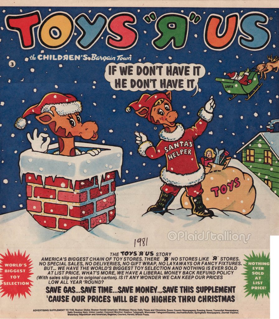 1981 Toys R Us Catalog