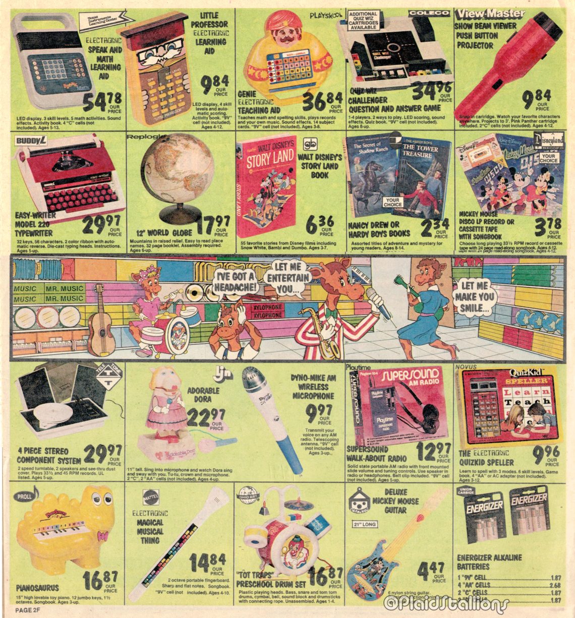 1981 Toys R Us catalog - Mego- Remco- PS