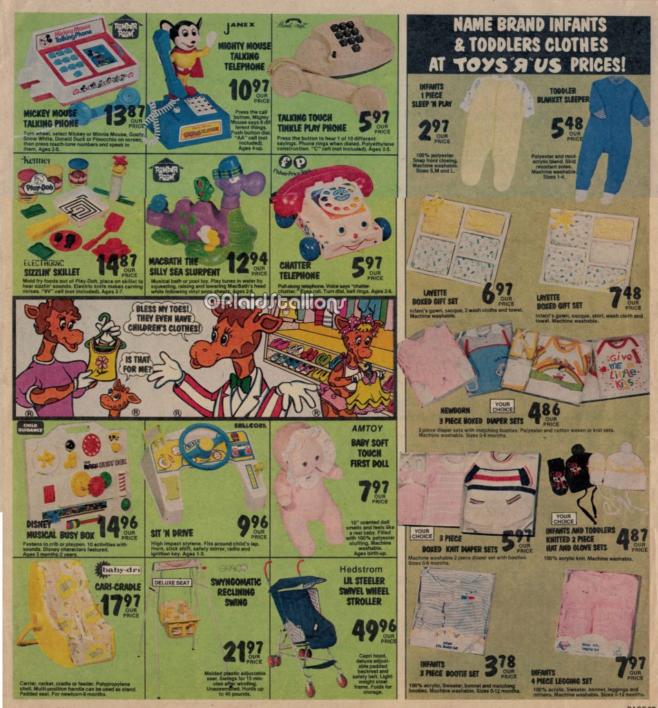 1981 Toys R Us Catalog