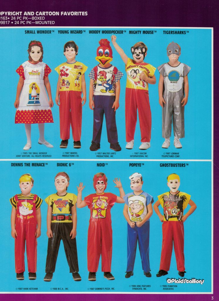 1988 Ben Cooper Halloween Catalog