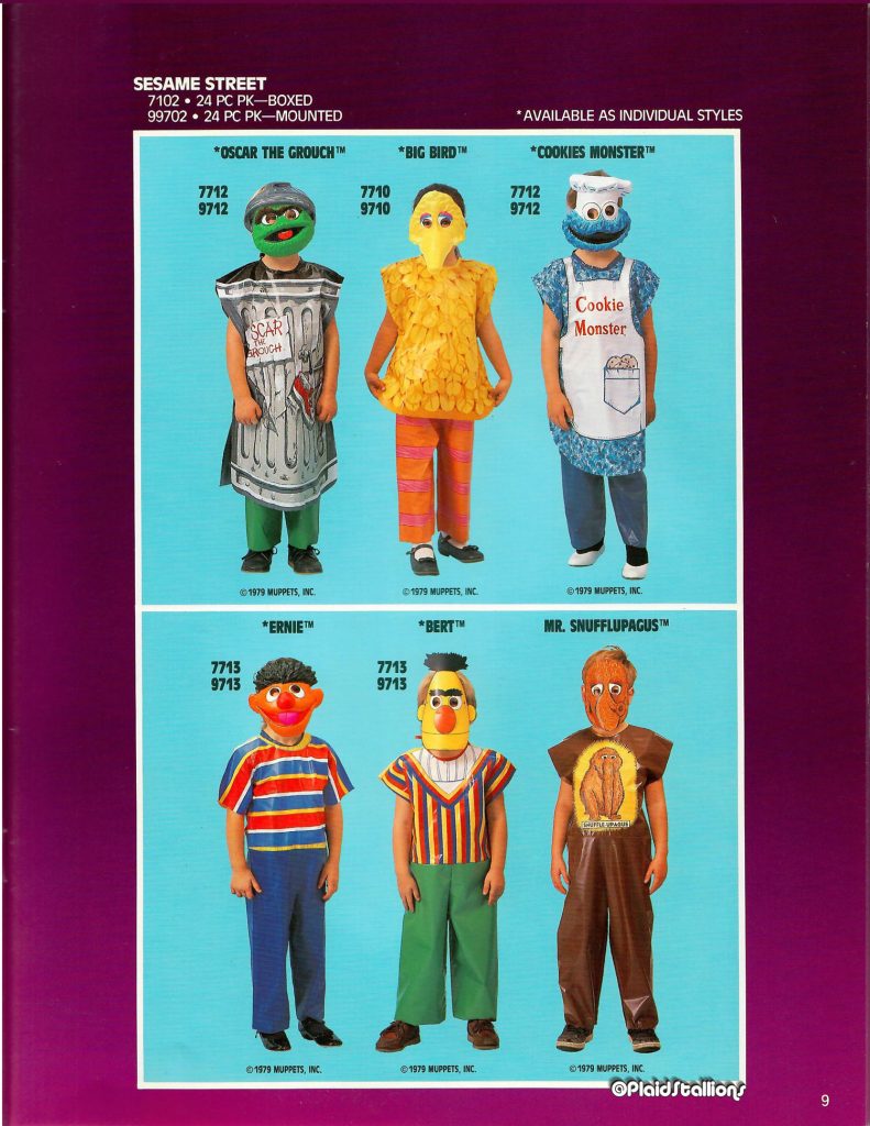 1988 Ben Cooper Halloween Catalog