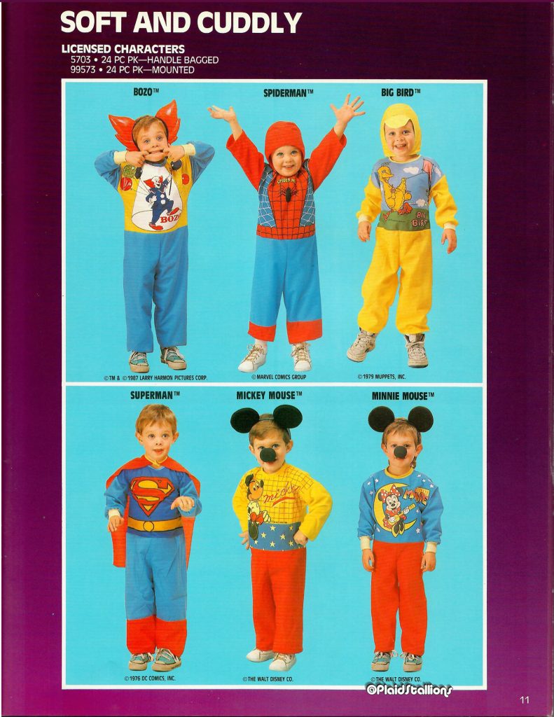 1988 Ben Cooper Halloween Catalog