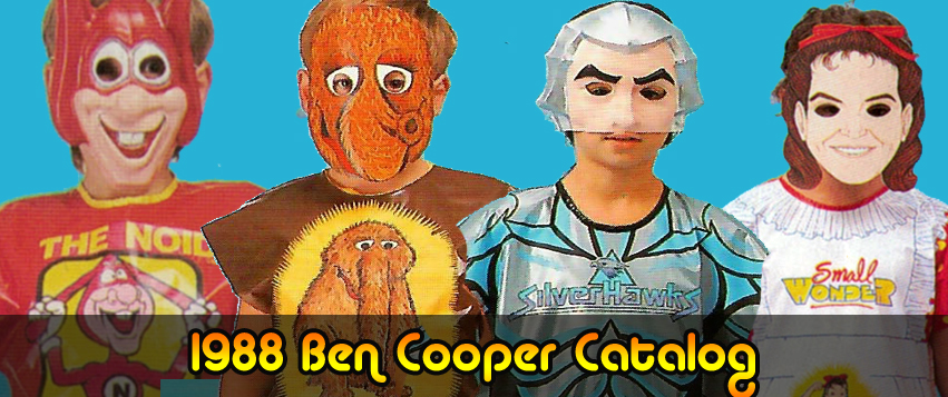 1988 Ben Cooper Halloween Catalog