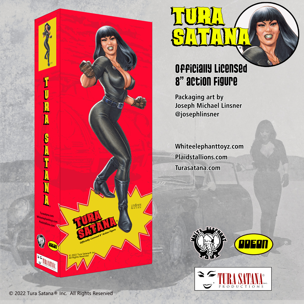 Tura Santana action figure