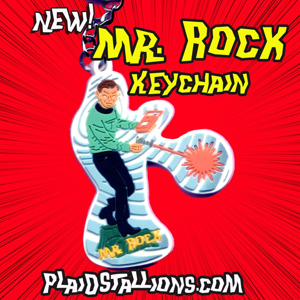 Mr Rock Key Chain from Plaidstallions