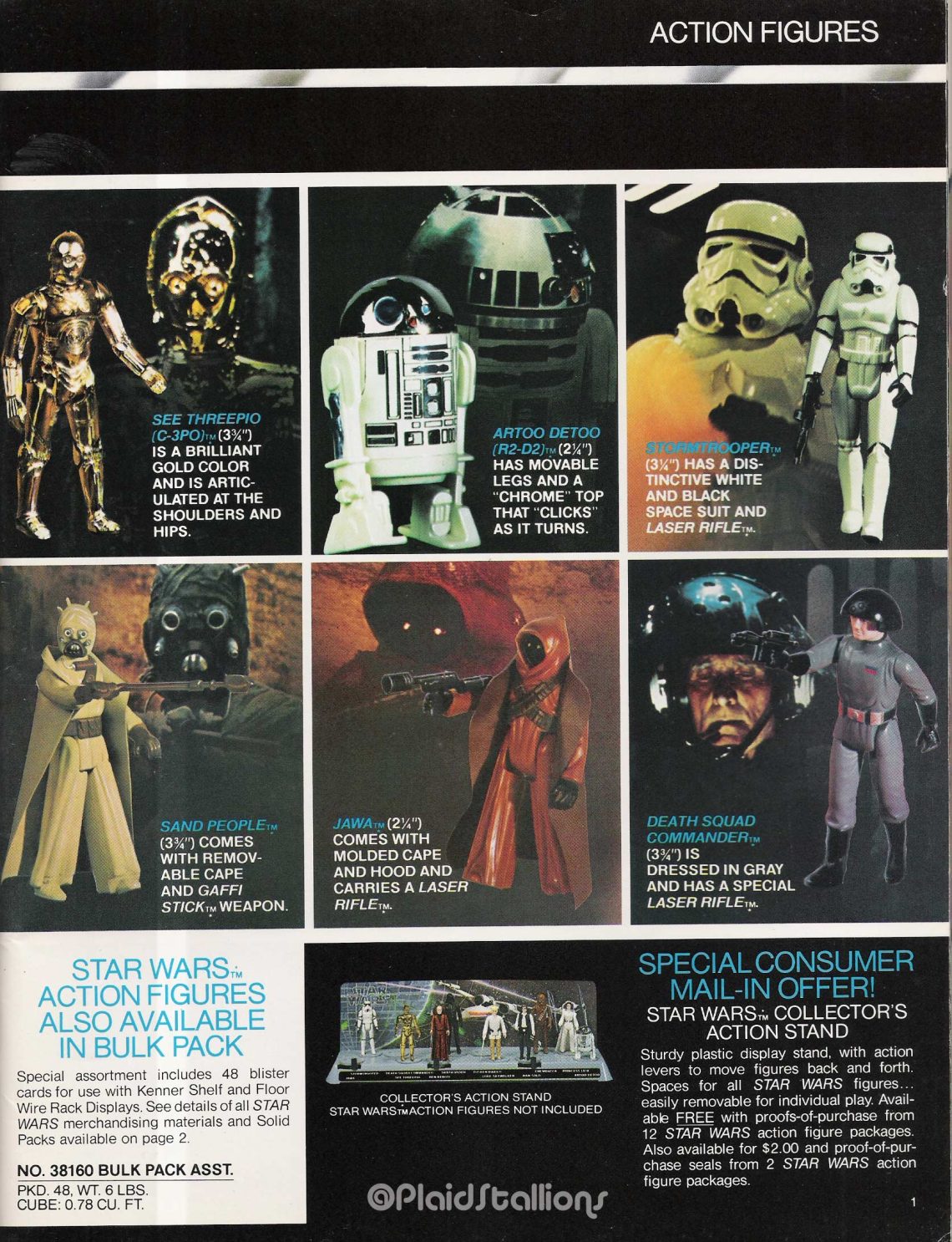 1978 Kenner Star Wars Catalog PS