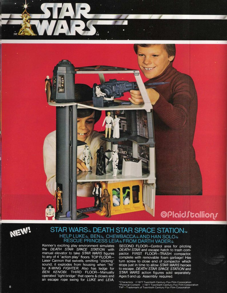 Kenner 1978 Star Wars Catalog Death Star