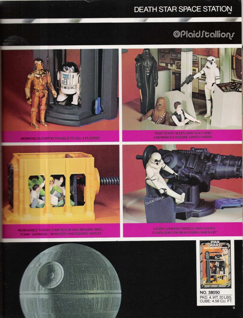 Kenner 1978 Star Wars Catalog Death Star