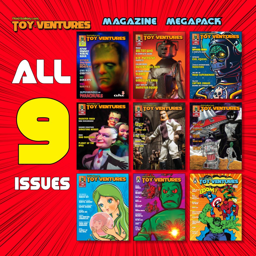 Magazine Mega Pack- All 9 Issues of Toy-Ventures Magazine 