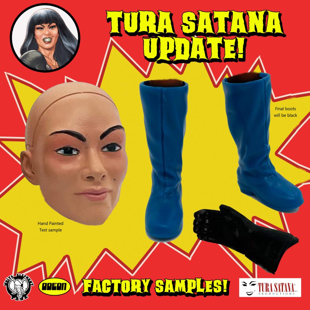 Tura Satana Action Figure by Odeon Toys