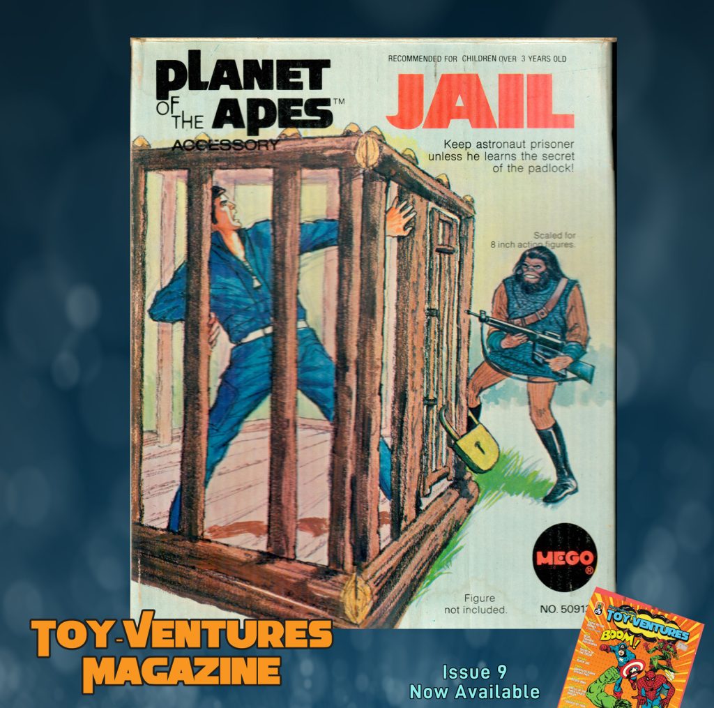 Mego Planet of the Apes Jail - Toy-Ventures magazine