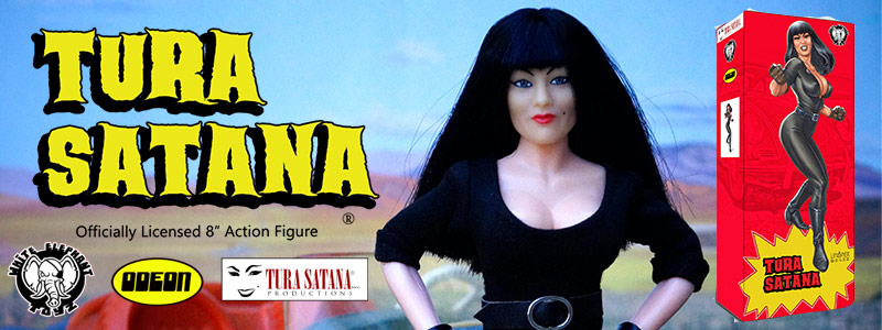 Official Megolike Tura Satana Action Figure by Odeon Toys