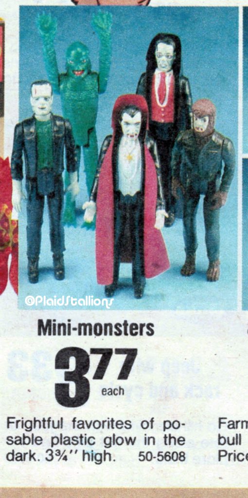 Remco Monsters 1982 Canadian Tire Toy Parade Flyer. 