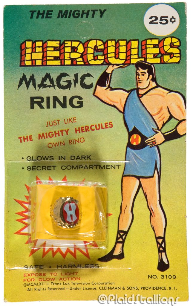 Mighty Hercules Rack Toy Ring