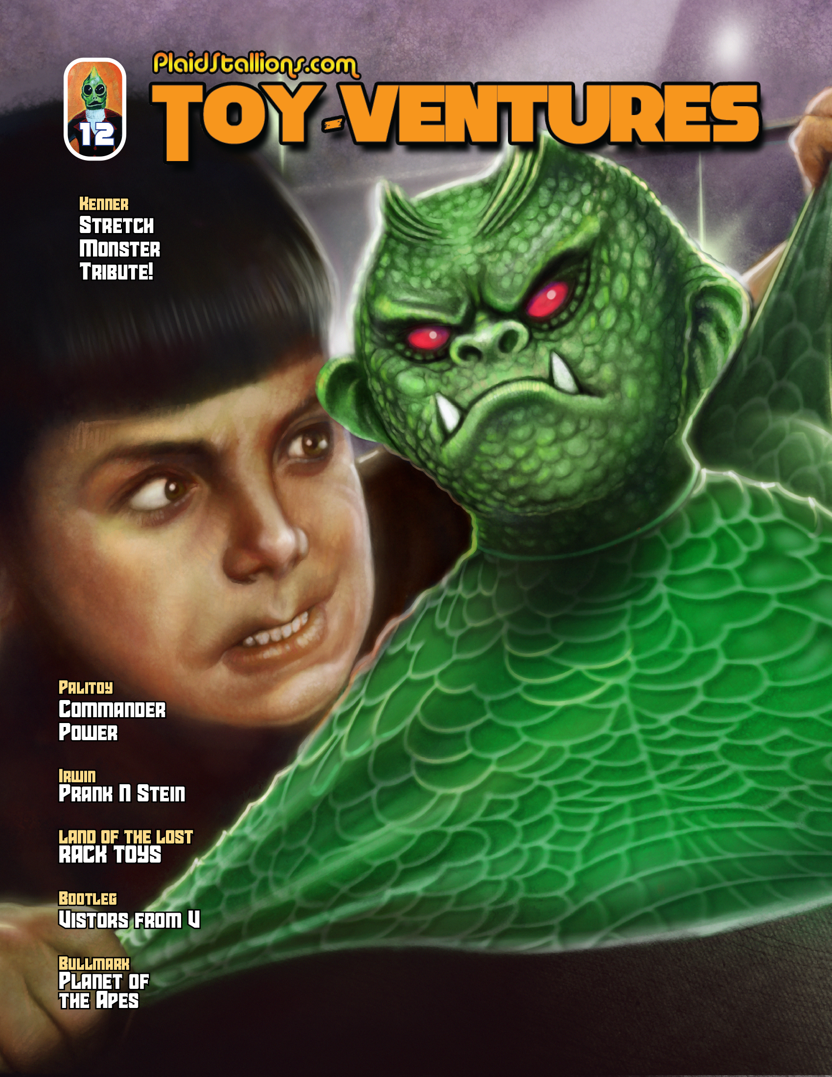 Toy-Ventures Issue 12- Stretch Monster
