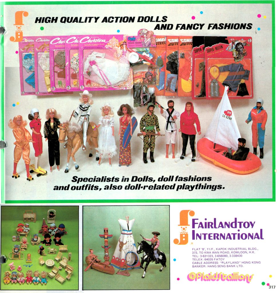 Fairland Toy Hong Kong Trade Ad from 1983