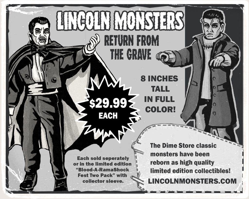 Lincoln Monsters are now available at Plaid Stallions