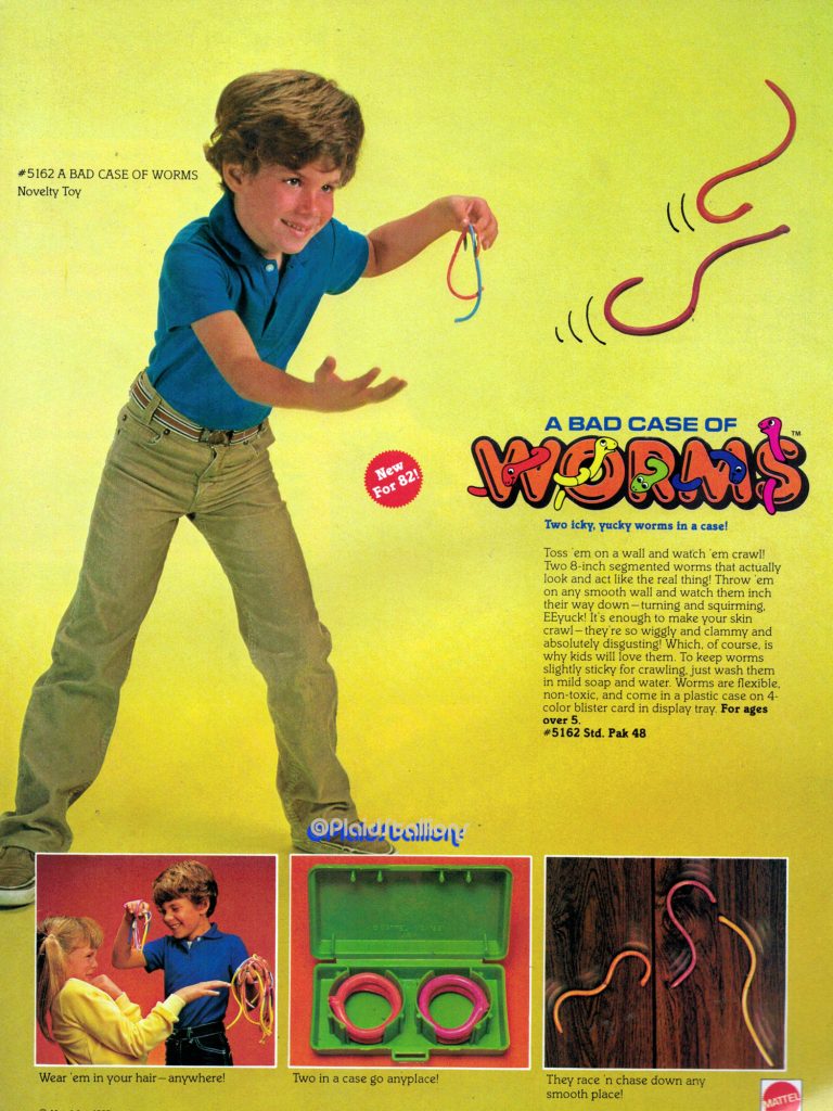 Mattel a bad case of Worms