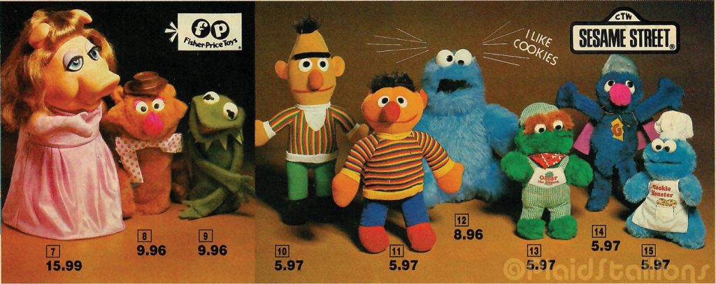 Muppets and McDonalds 1980 Shoprite Toy Catalog