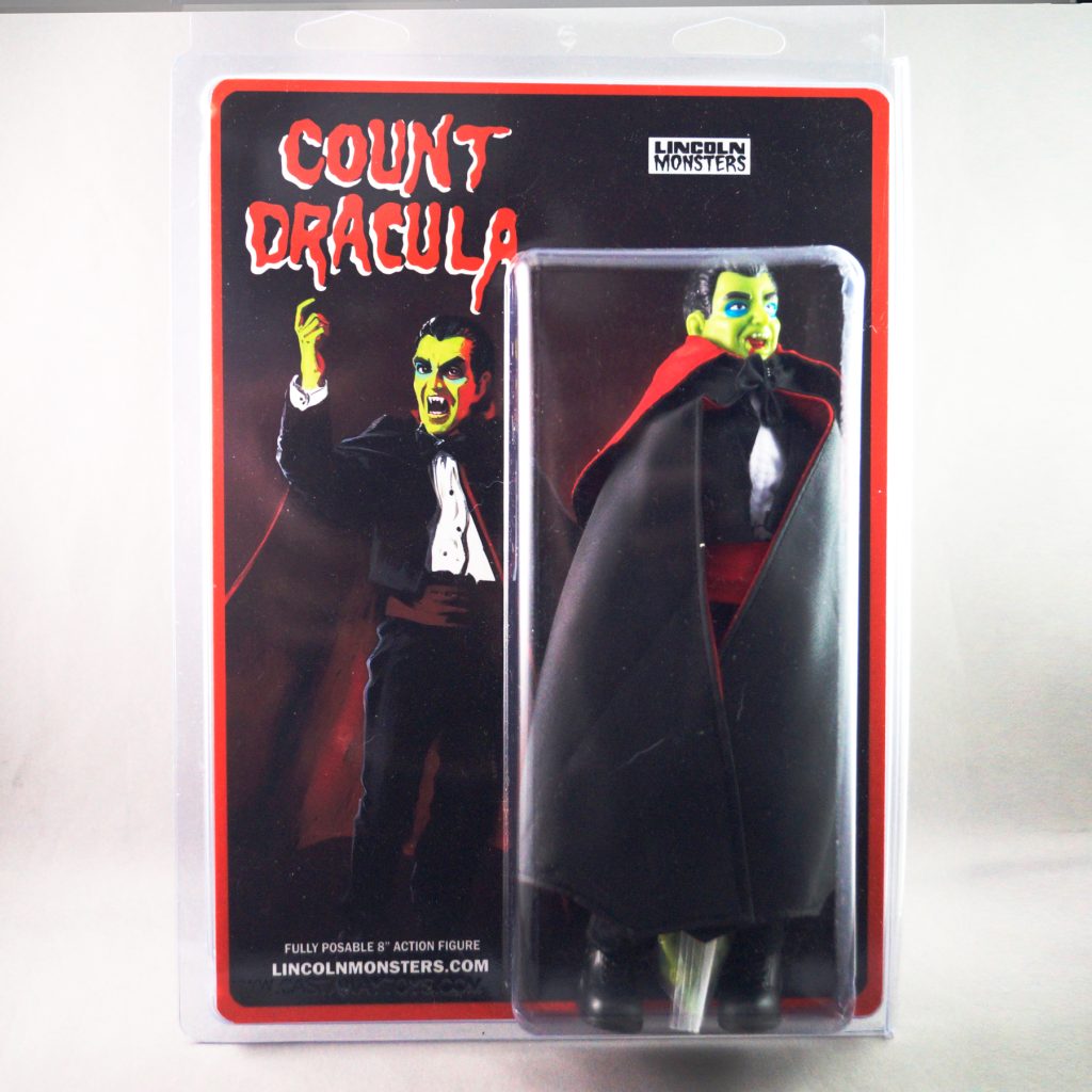 Lincoln Monsters The Evil of Count Dracula 8" Limited Edition Dungeon Video Card