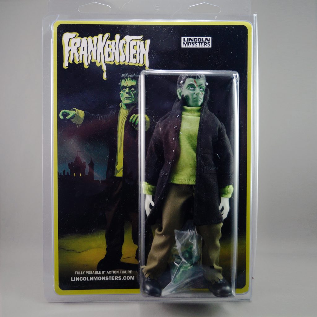 Lincoln Monsters The Power of Frankenstein 8" Limited Edition Dungeon Video Card