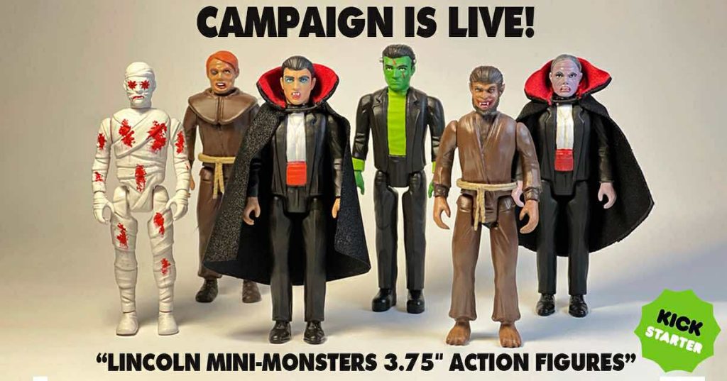 The Lincoln Monsters Kick Starter is LIVE!