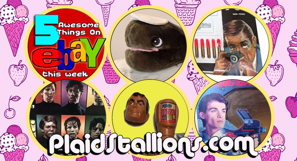 5 Awesome Things on eBay this week- Dick Smith kits, Sonic Battle Blaster, Maskatron & James Bond Knockoffs and Fudgey the Whale!