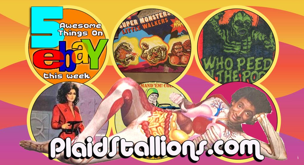 5 Awesome Things on eBay this week- Heroes in Action, Windup Monsters, V, bootleg creatures and Slim Goodbody for the win!