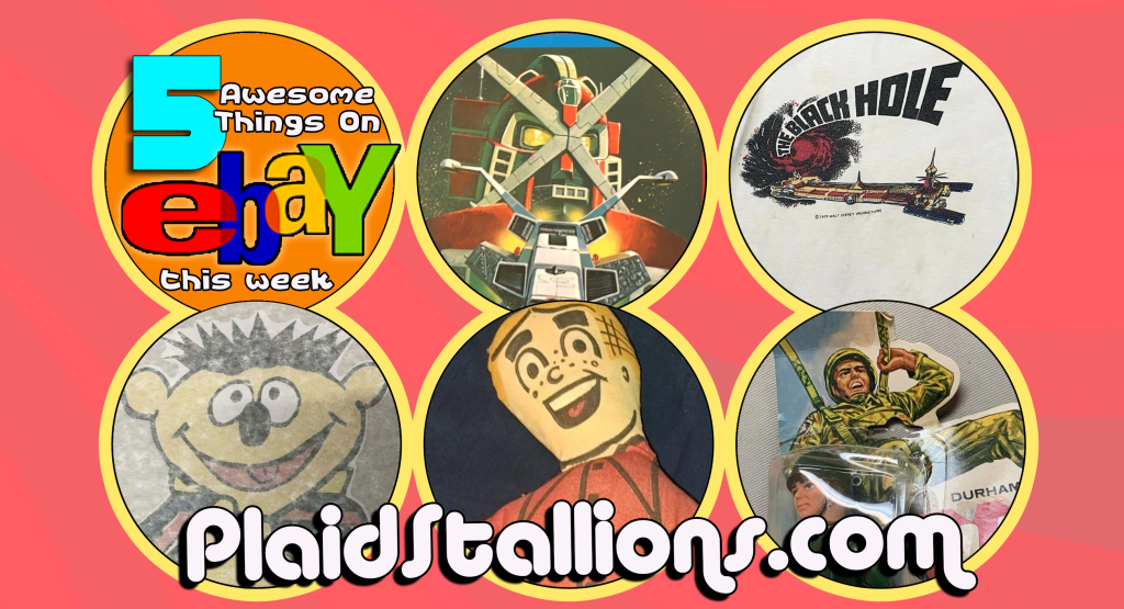 5 Awesome Things on eBay this week- Archie, Ernie Iron Ons, Star Fleet, the Black Hole