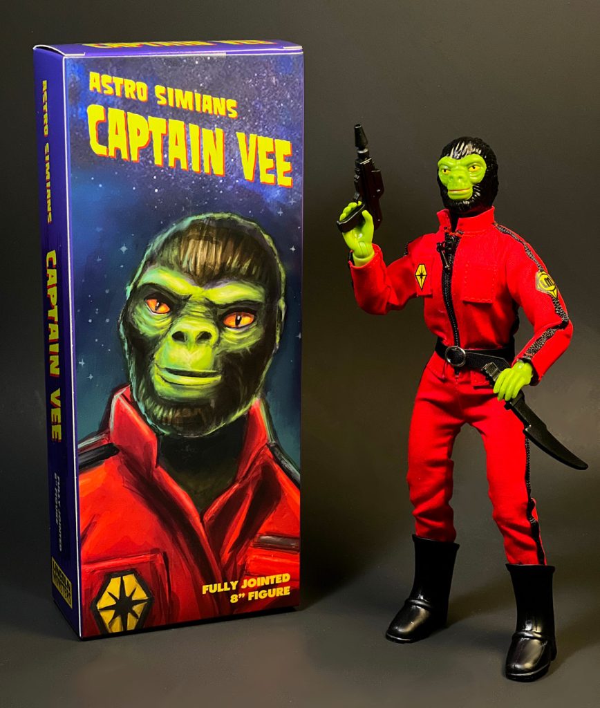 The Astro-Simians Invade Zolo-Con Lincoln Monsters unleashes Capt.Vee!