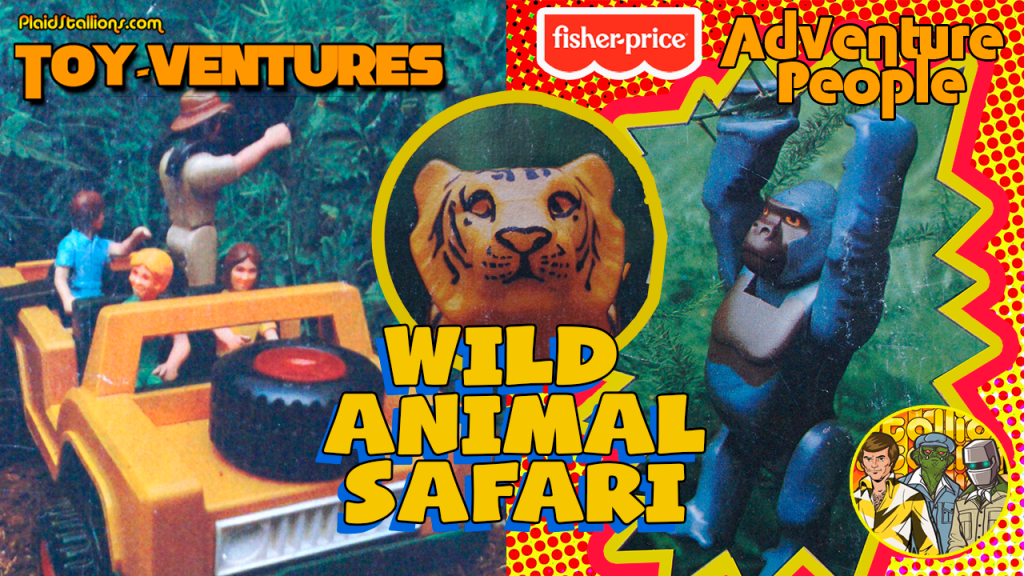 Toy-Ventures: Fisher Price Adventure People Wild Animal Safari