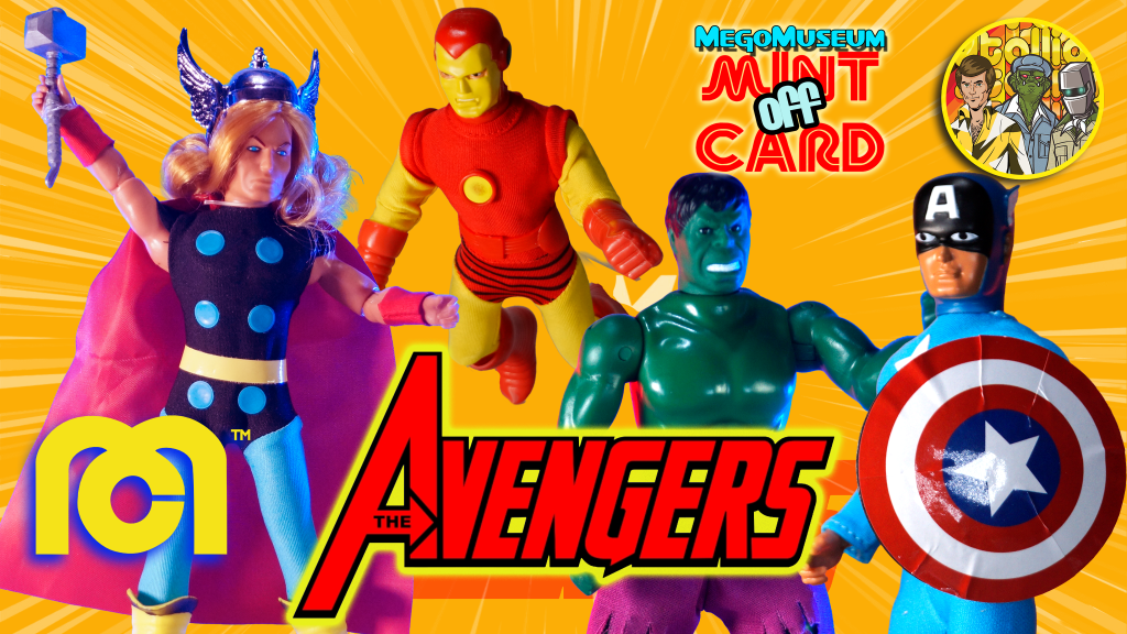 Mego Avengers Set - Mint Off Card Mego Museum Review