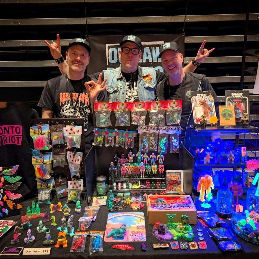 Toronto Toy Riot is a not-for-profit, artist run event that showcases the work of 30+ vendors, all of whom create handmade, small run art and designer toys. 