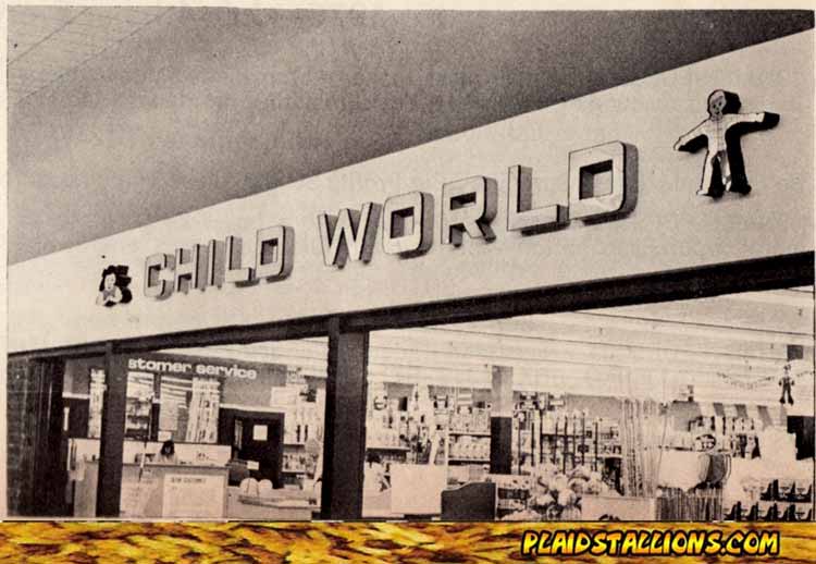 childworld toy store in 1976